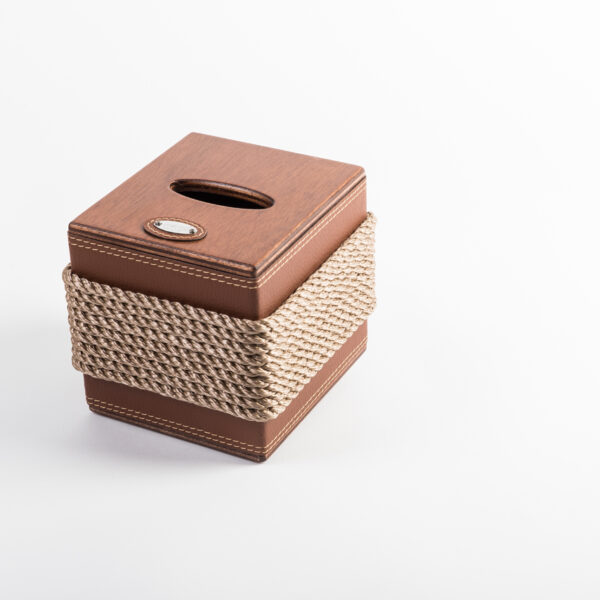 Portakleenex (cubo) in legno - immagine 7