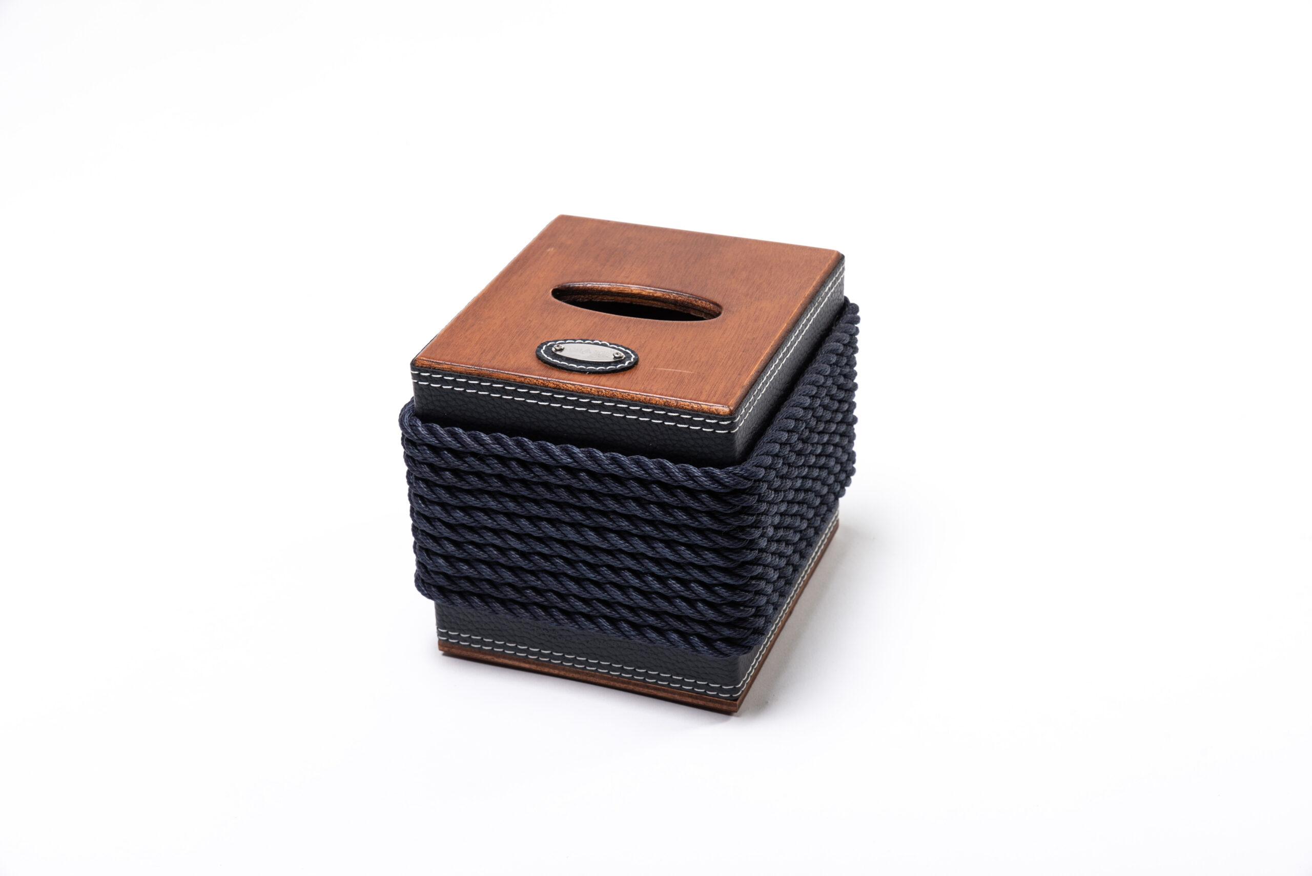 Portakleenex (cubo) in legno