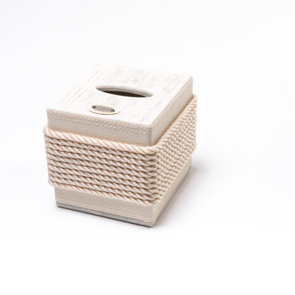 Portakleenex (cubo) in legno - immagine 4