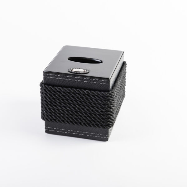 Portakleenex (cubo) in legno - immagine 3