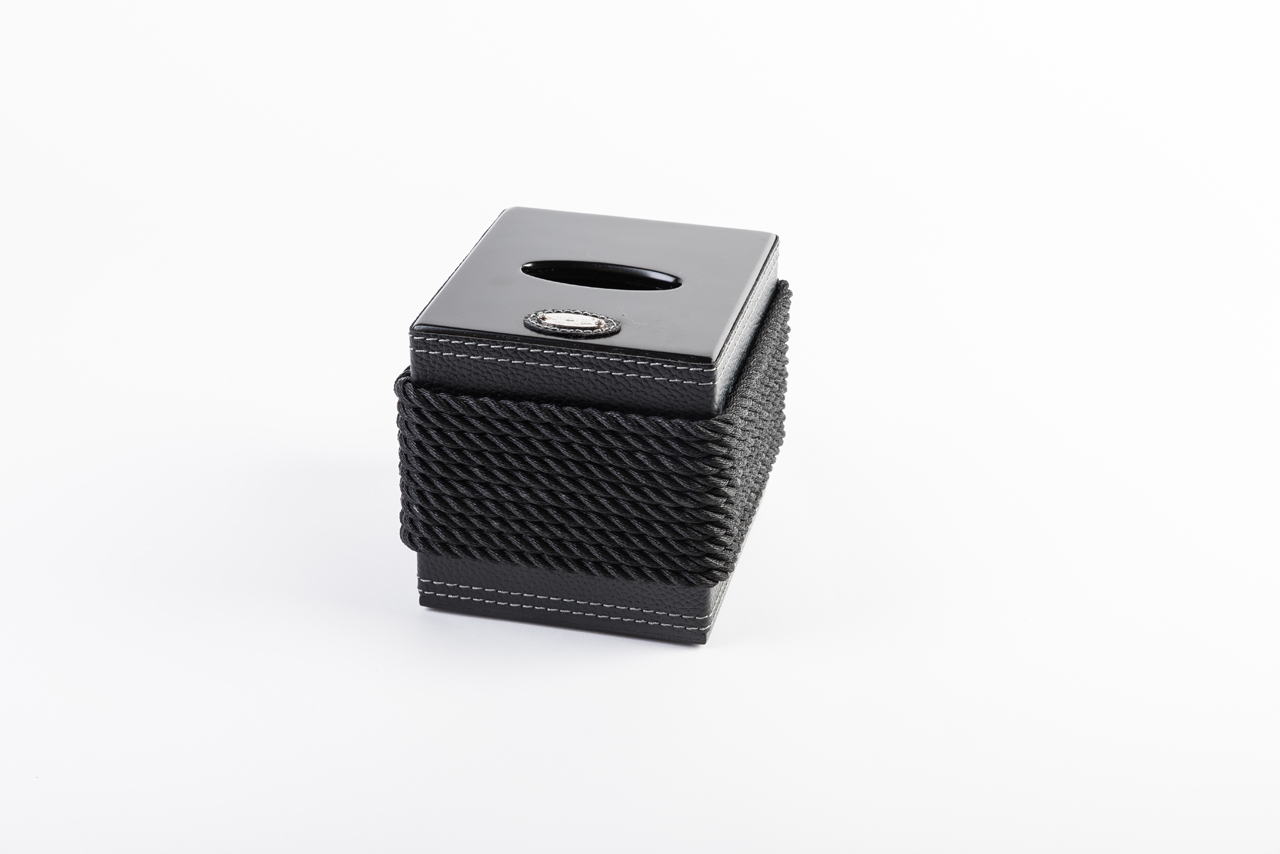 Portakleenex (cubo) in legno - immagine 3