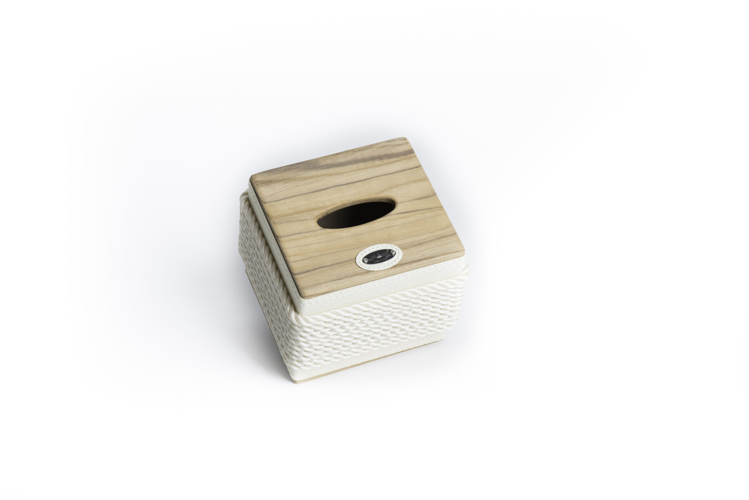 Portakleenex (cubo) in legno - immagine 2
