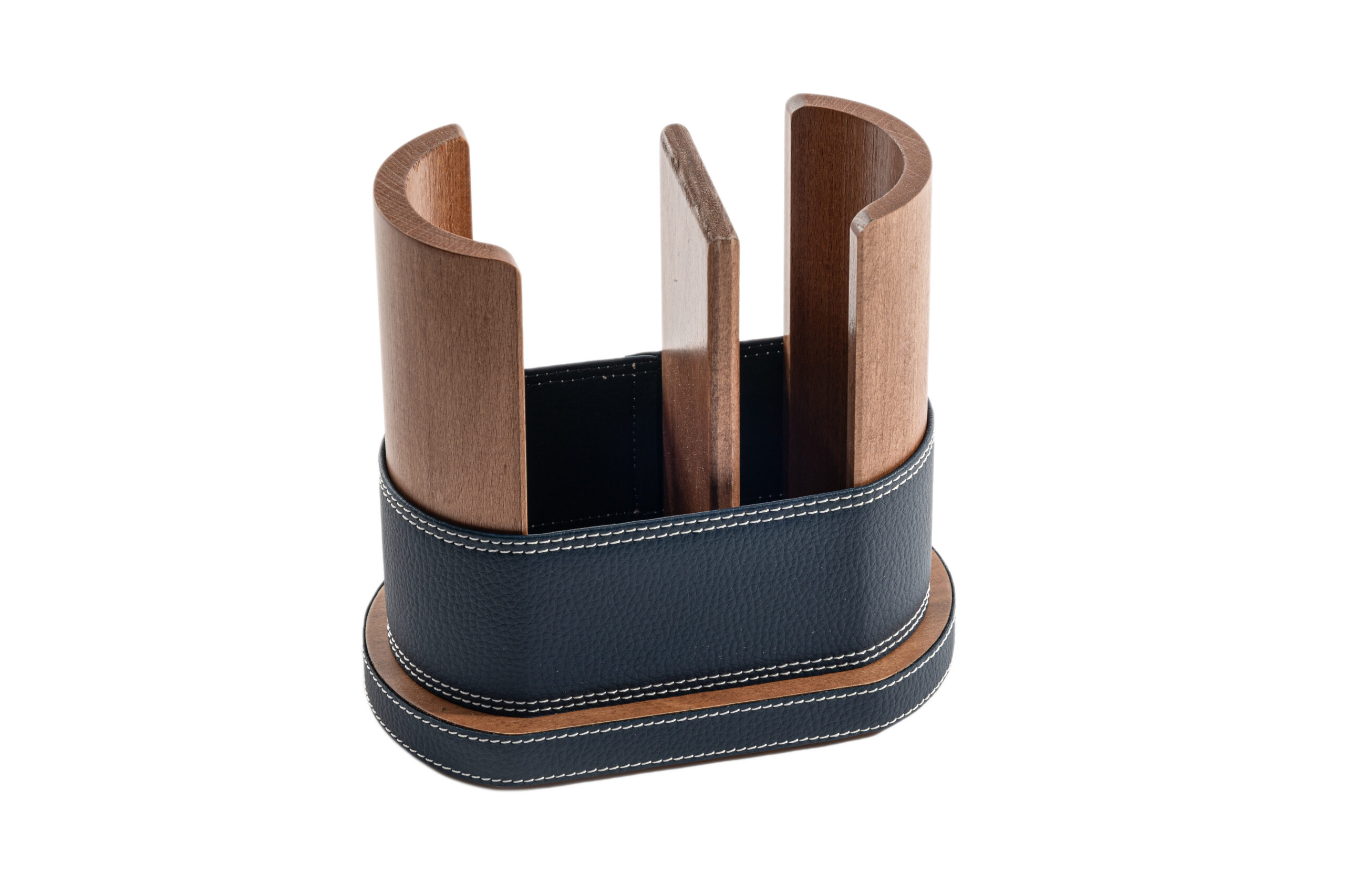 Porta bicchieri in pila di legno - acqua/caffè - immagine 6