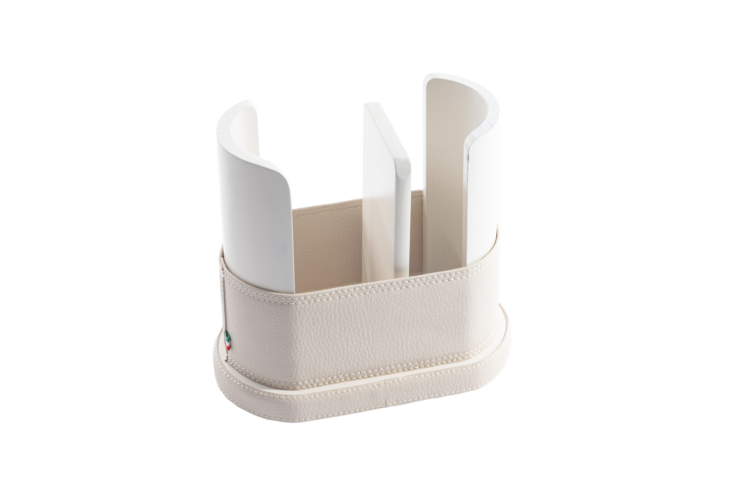 Porta bicchieri in pila di legno - acqua/caffè - immagine 3