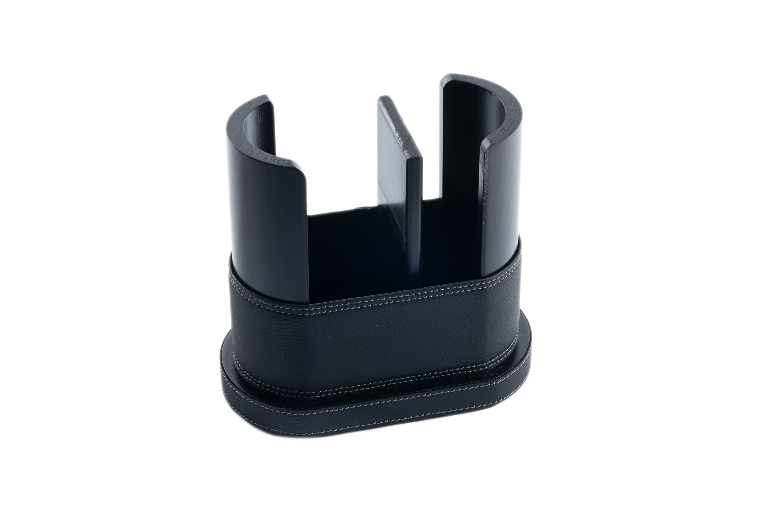 Porta bicchieri in pila di legno - acqua/caffè - immagine 2